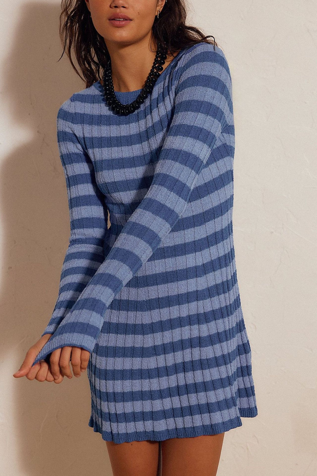 Women's Striped Knitwear Dress