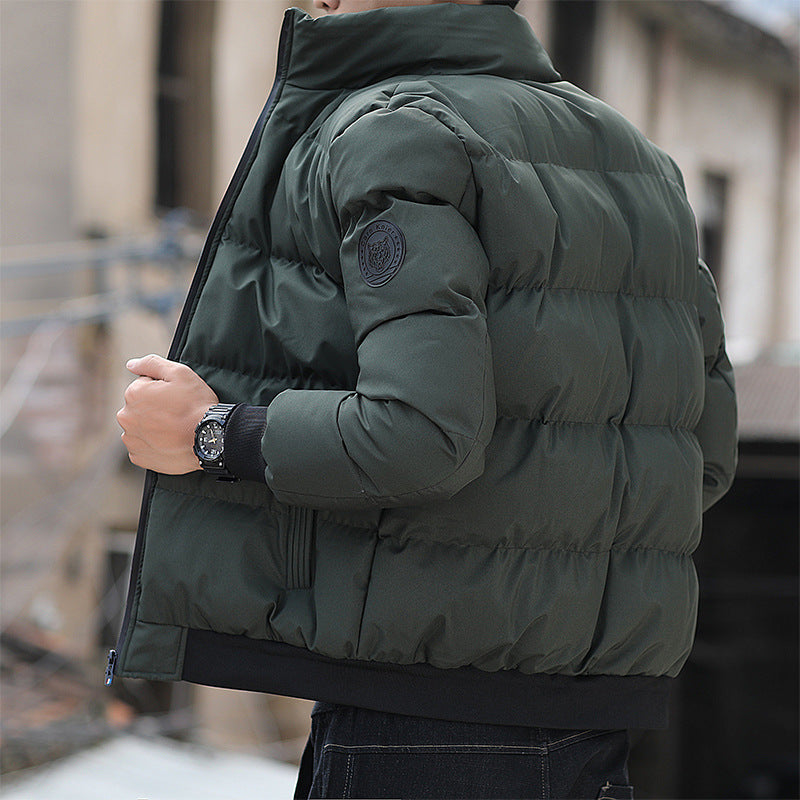 Men's Stand Collar Cotton Jacket teemdrop