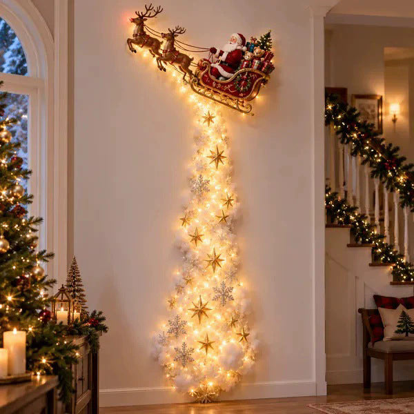DIY Christmas Magic Trail LED Wall Light