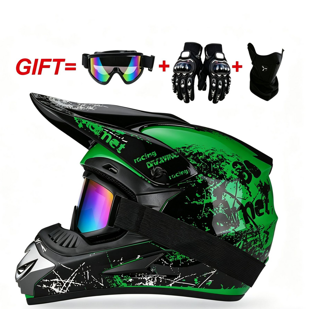 Lightweight ABS Motorcycle Off-Road Helmet Breathable Motocross Helmet teemdrop