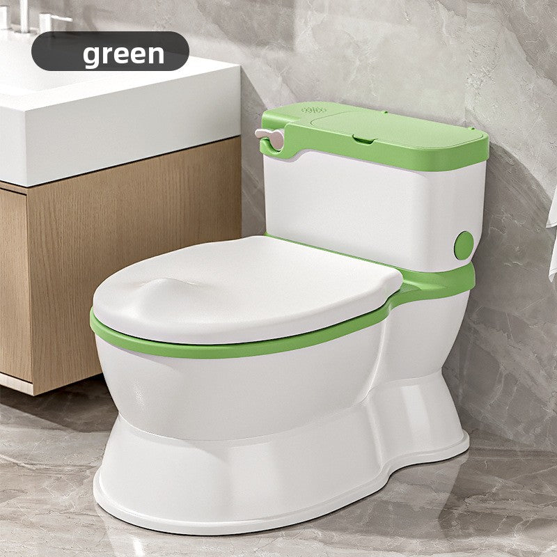 Children Simulated Flushing Sound Toilet Trainer