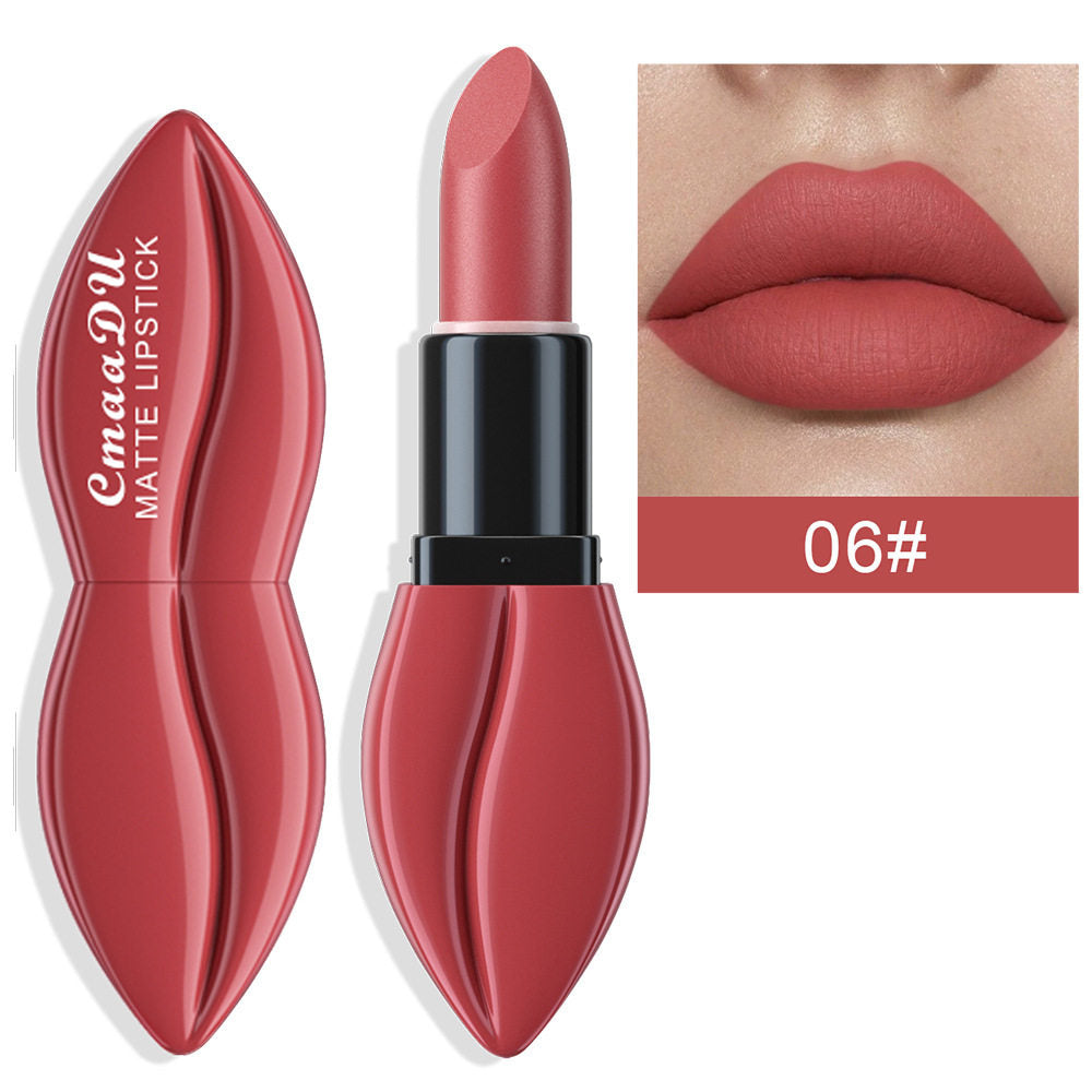 Matte Lipstick Matte Velvet is not easy to remove makeup