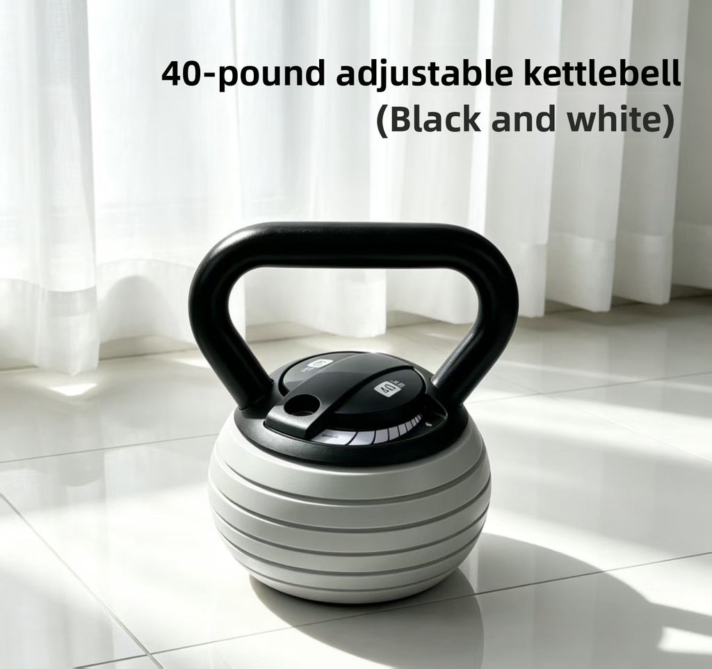 Solid hand-held kettlebell