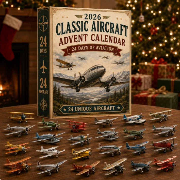 Aircraft Series Blind Box Advent Calendar Christmas Toy