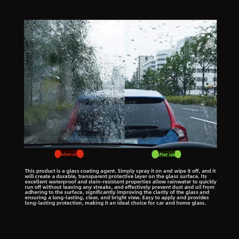 Rearview mirror rainproof artifact rainproof agent teemdrop