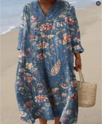 Long-Sleeve Dress teemdrop