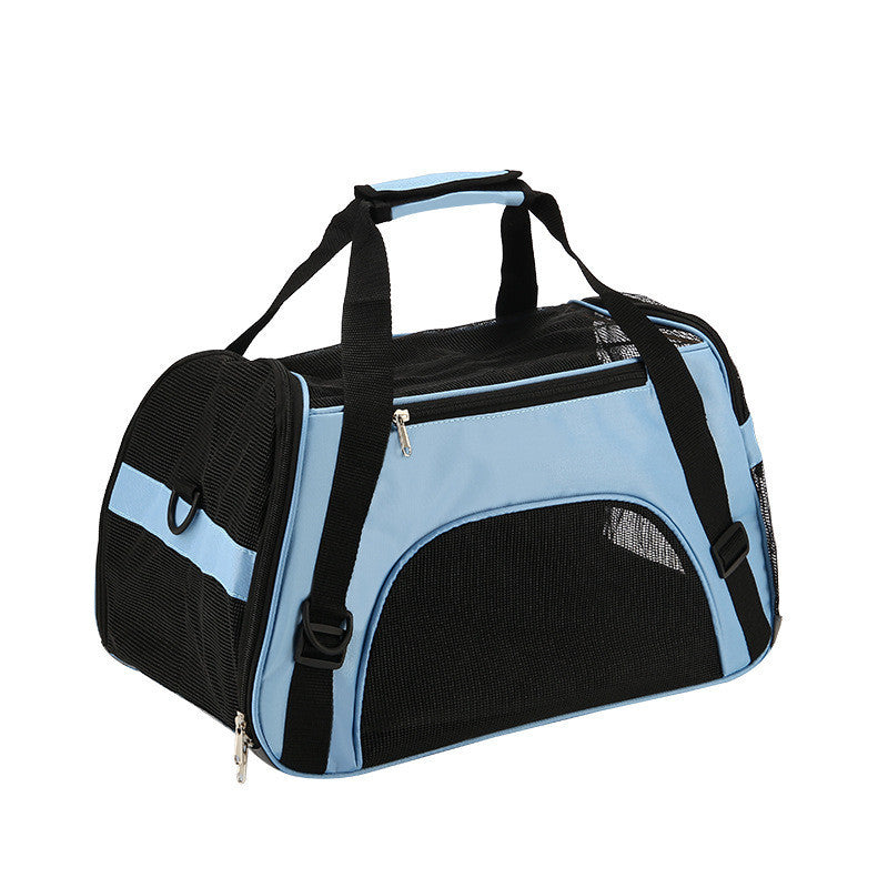 Foldable Breathable Oxford Pet Carrier Bag teemdrop