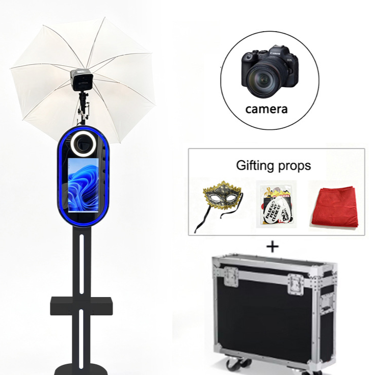 all-in-one machine multi-function mirror camera mirror photo booth outdoor photo booth teemdrop