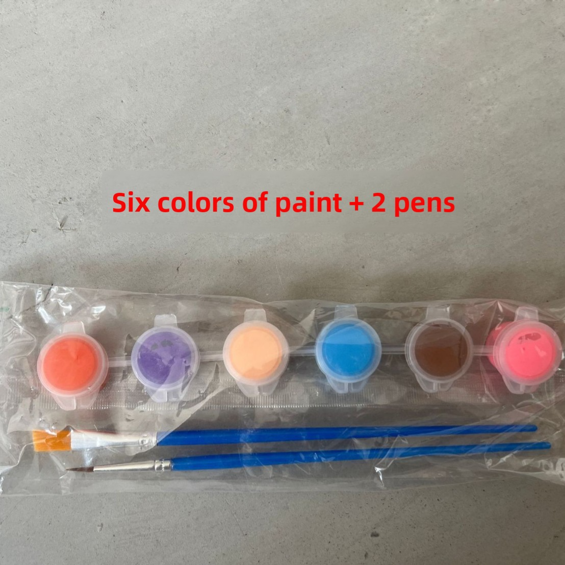 Portable Acrylic Paint Strip Set