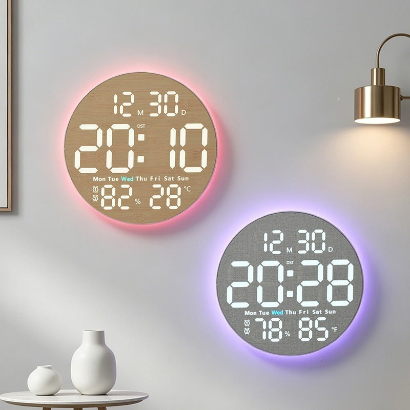 LED Digital Wall Clock teemdrop