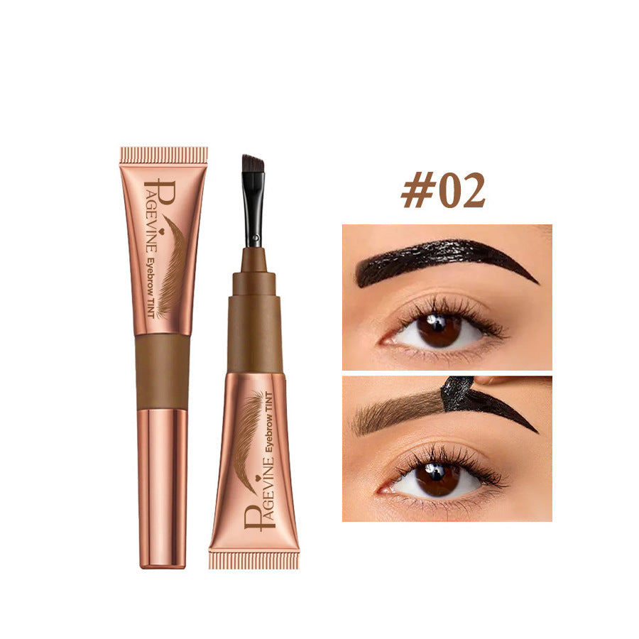 Eyebrow tint that is water-resistant