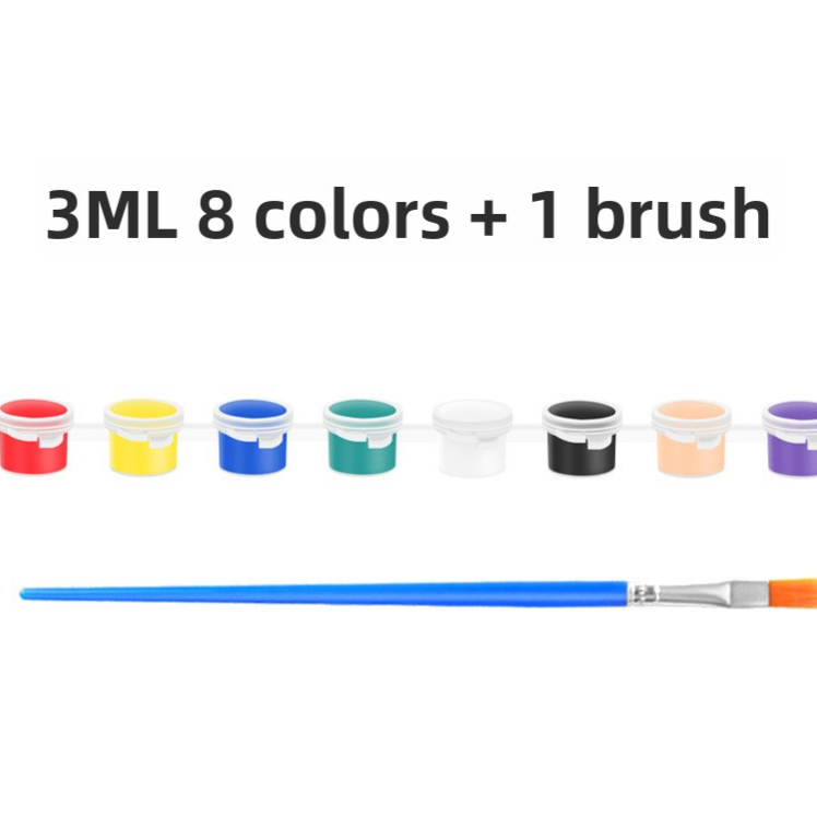 Portable Acrylic Paint Strip Set