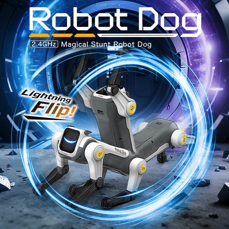 New Russian intelligent AI robot dog teemdrop