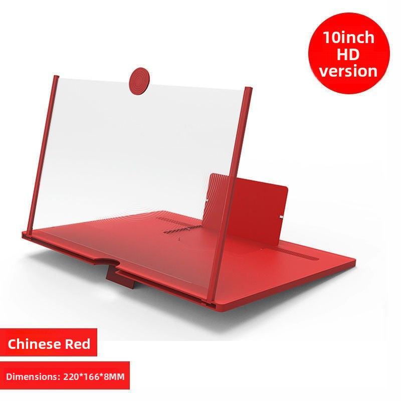 Pull-out mobile phone screen amplifier teemdrop