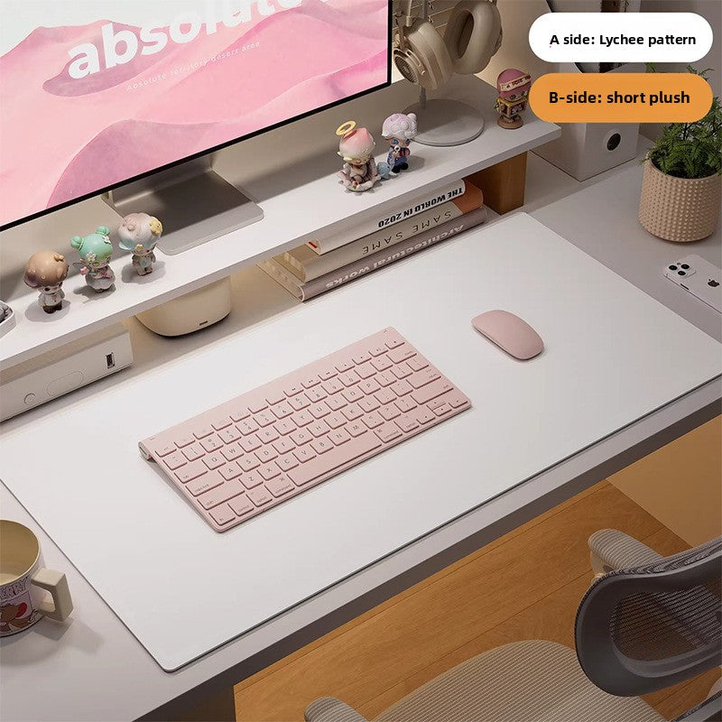 Waterproof Double-Sided PU Leather Desk Mat