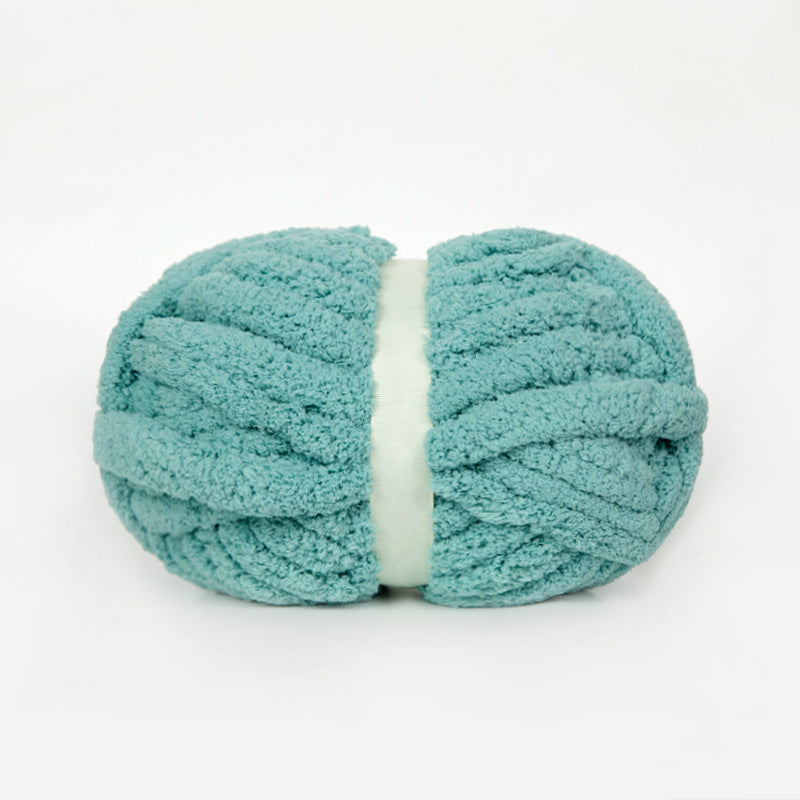 Thick Woolen Ribbon Yarn for Hand Knitting