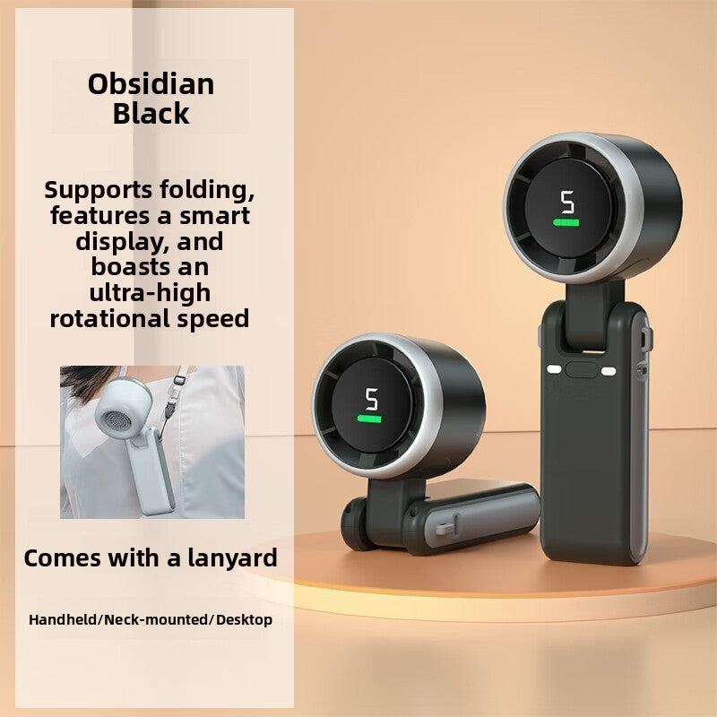 Mini Rechargeable Foldable Desktop Fan