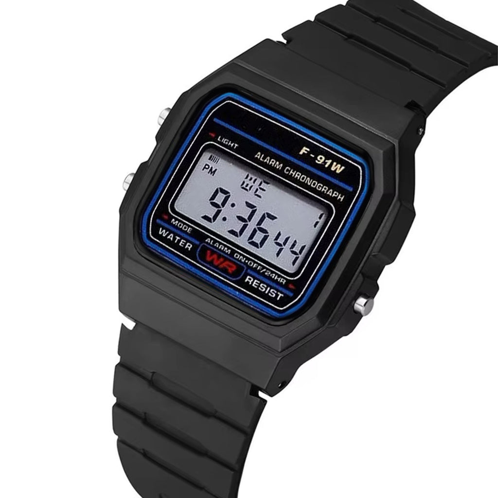 Plastic Luminous Alarm Clock Digital Watch