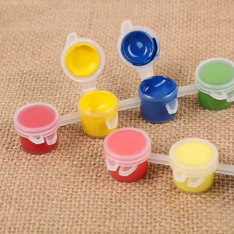 Portable Acrylic Paint Strip Set