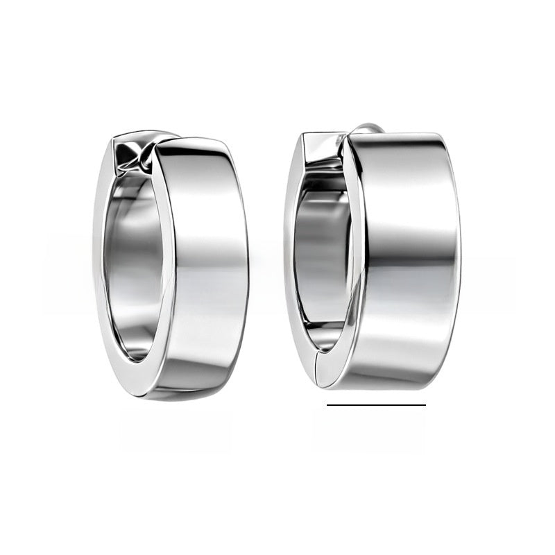 G23 Titanium Alloy Hinged Segment Ear Cuff Cartilage Piercing Jewelry teemdrop