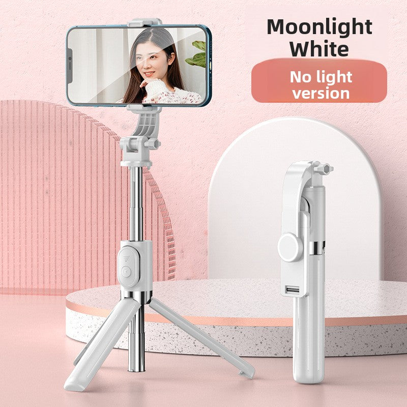 Portable Multi-Function Bluetooth Selfie Stick Tripod with Fill Light teemdrop