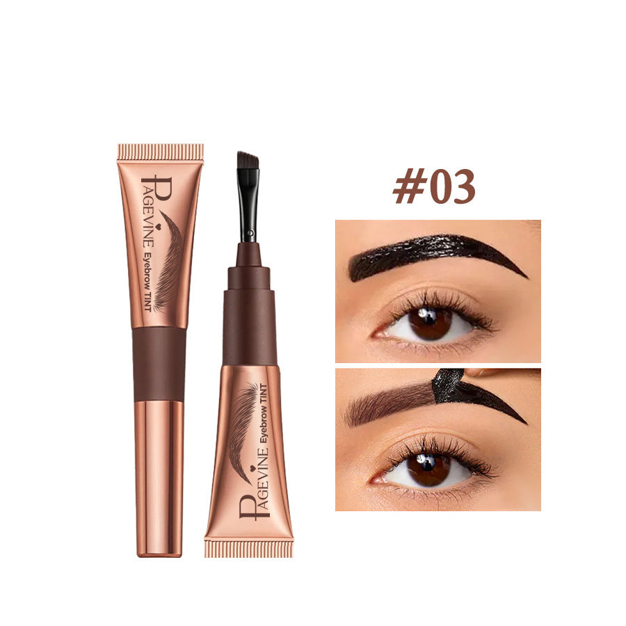 Peel-Off Waterproof Semi-Permanent Eyebrow Tint Gel Matte Finish teemdrop