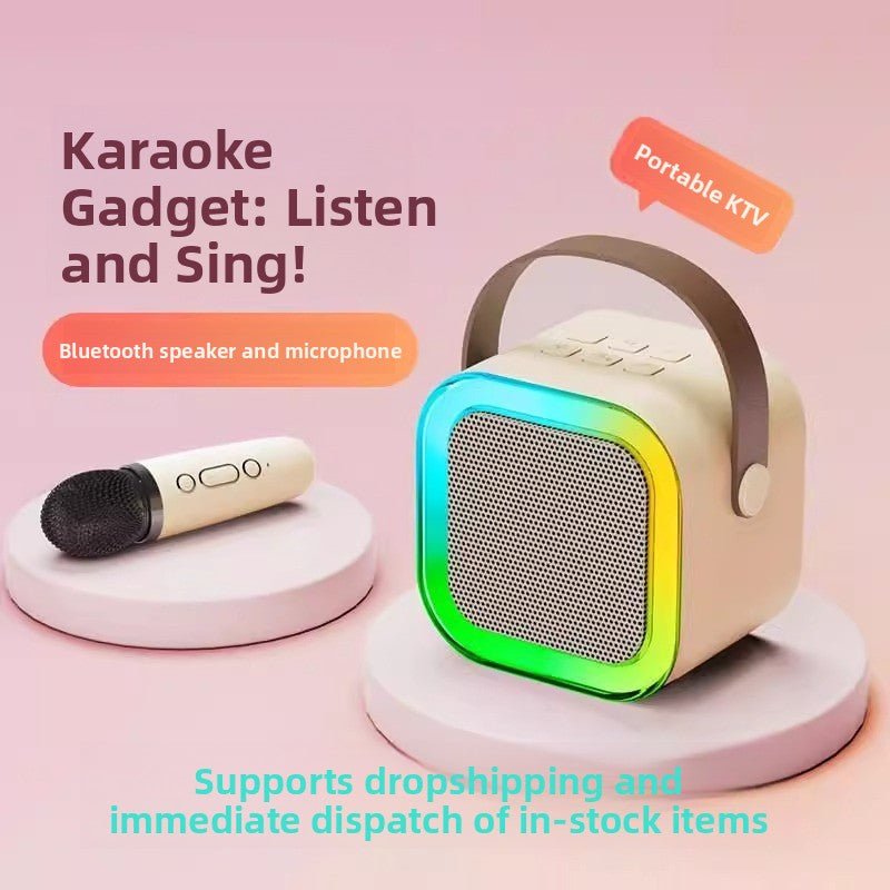 Wireless Karaoke Speaker with Microphone