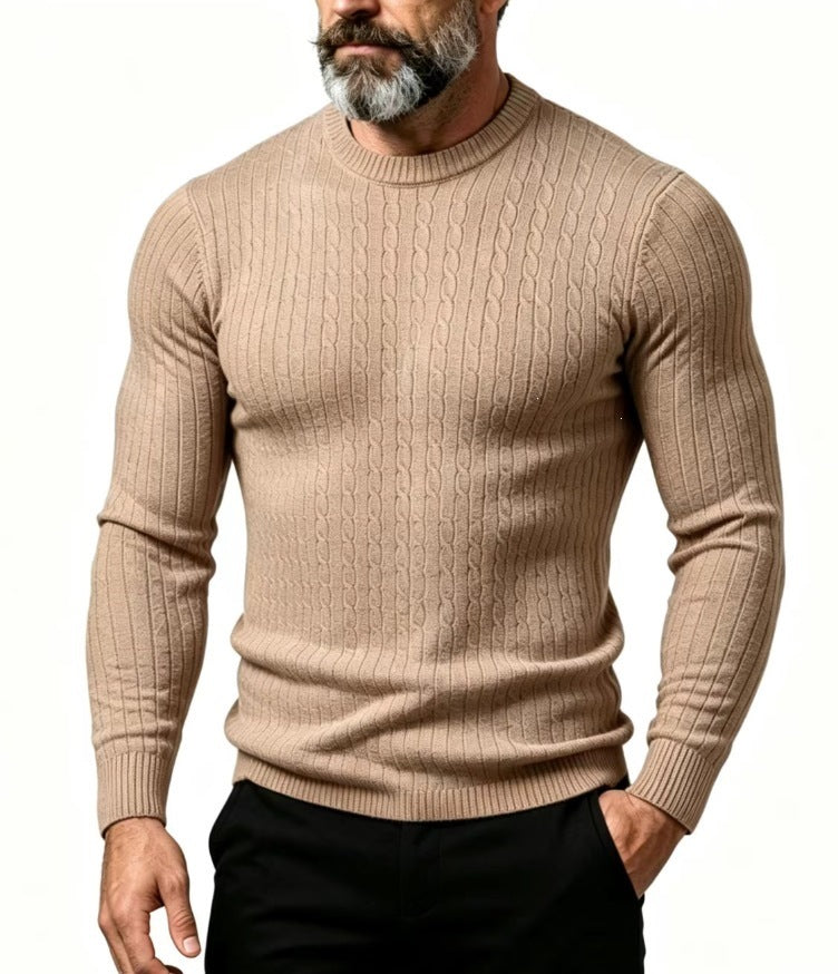 Solid Color Base Sweater