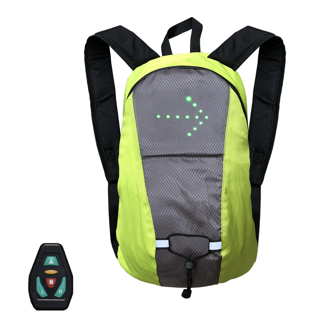 Smart LED Turn Signal Backpack