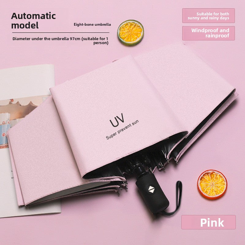 Automatic 24-hour umbrella for rain and sunshine