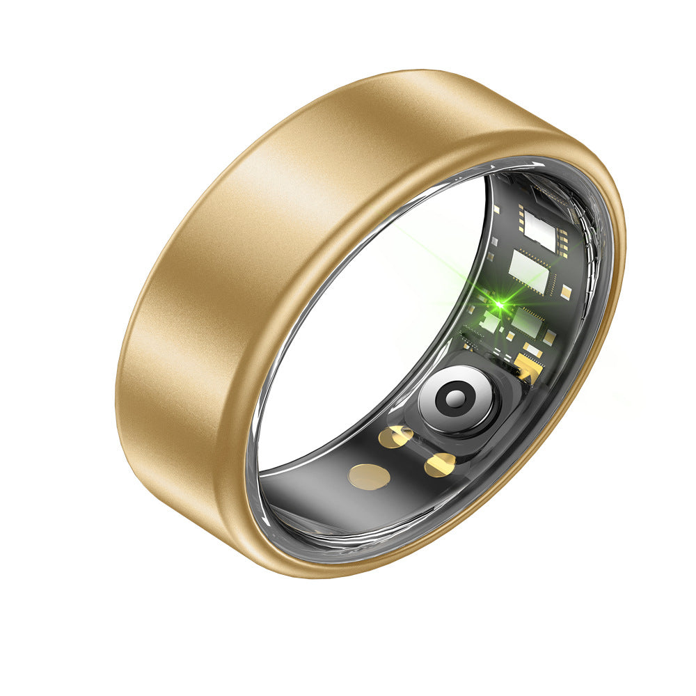 Smart Ring Health Tracker with Bluetooth Camera Control teemdrop
