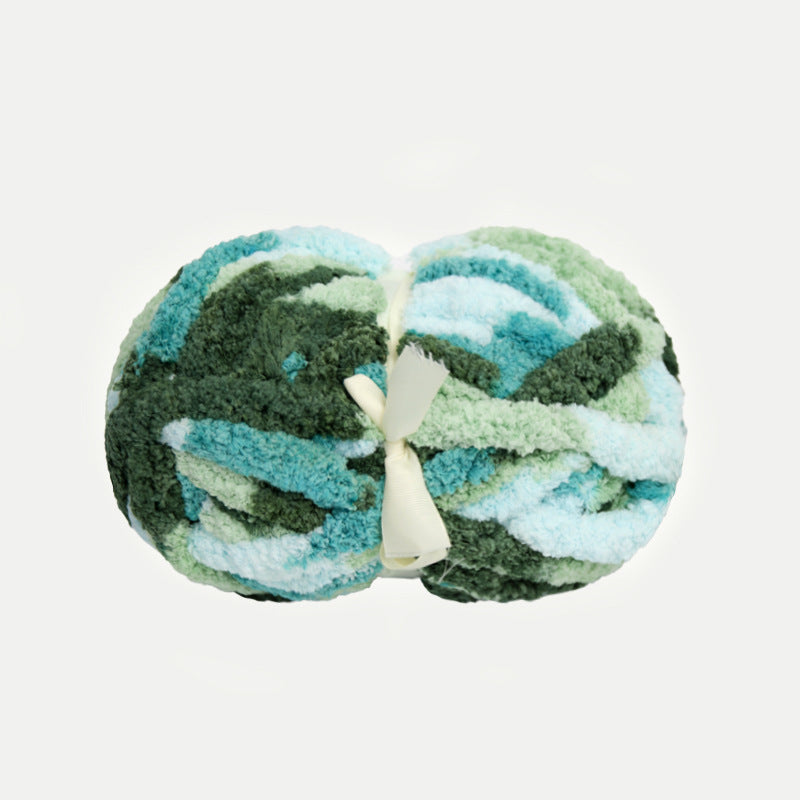 Thick Woolen Ribbon Yarn for Hand Knitting