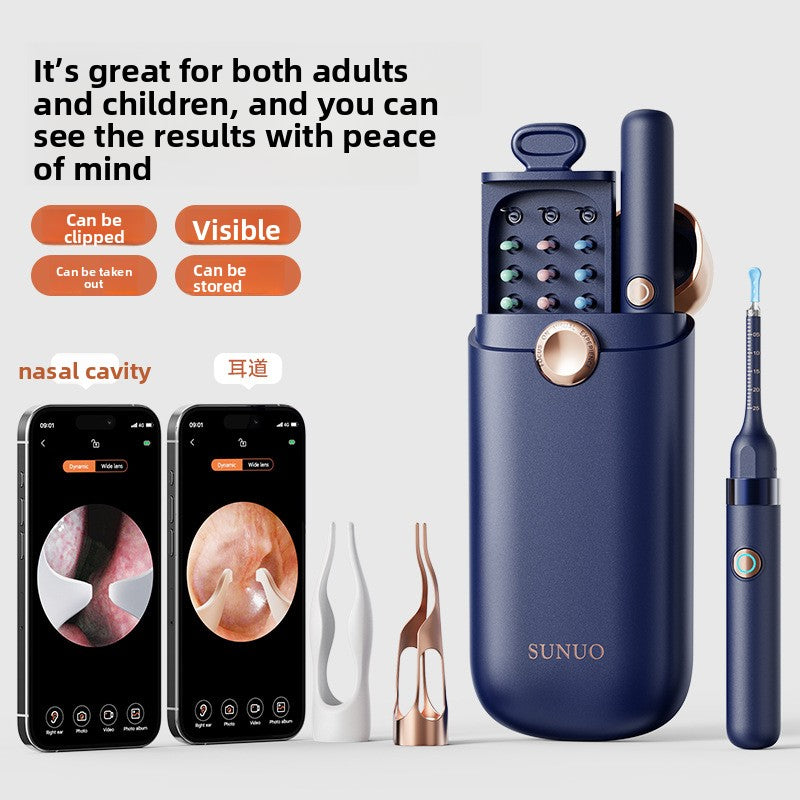 High-Definition Visual Ear Cleaning Tool Endoscope teemdrop