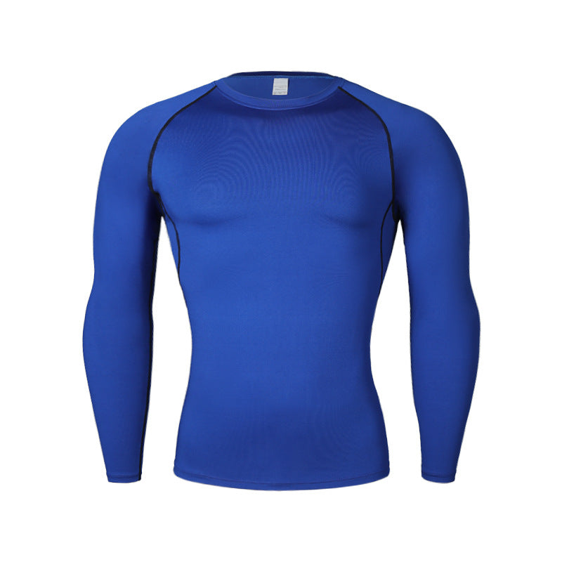 Men's Quick-Dry Long Sleeve Compression Shirt for Running and Fitness teemdrop