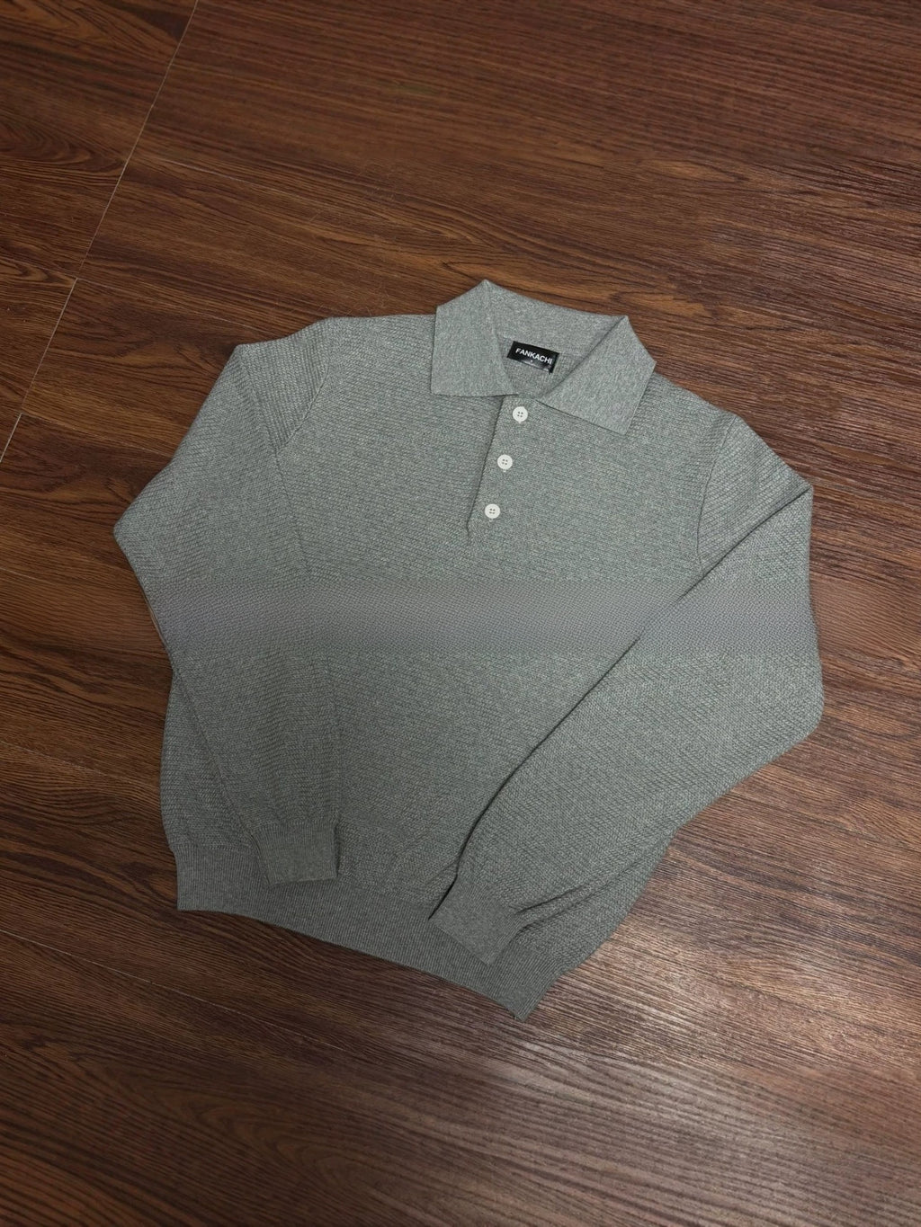 Men's lapel sweater teemdrop