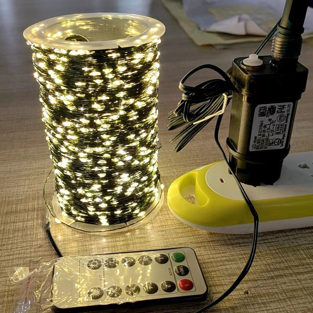Christmas tree light string