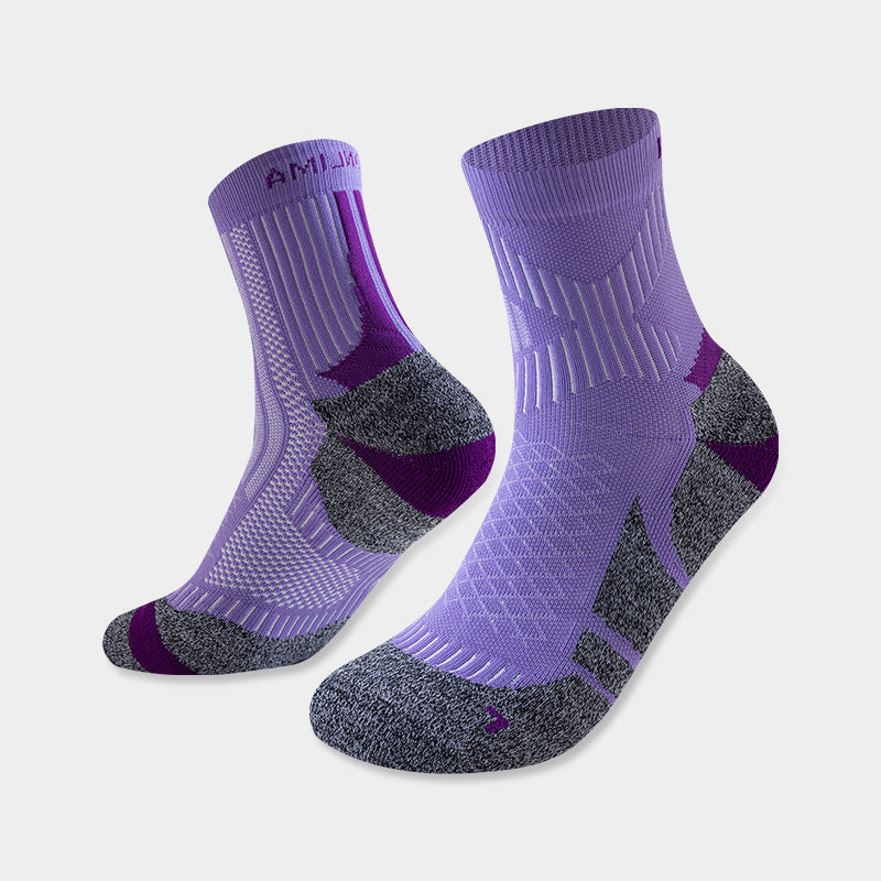 Thickened towel bottom anti-slip breathable quick-drying mid-foot tube socks teemdrop