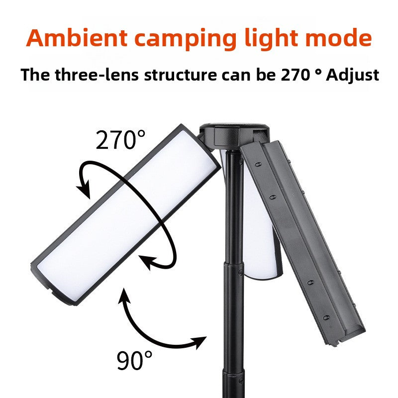 Multi-functional outdoor camping lamp teemdrop