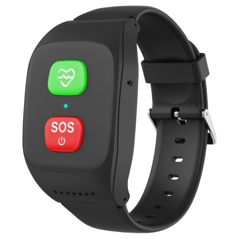 4G GPS Smart Bracelet for Elderly with SOS Fall Alert and Health Monitoring