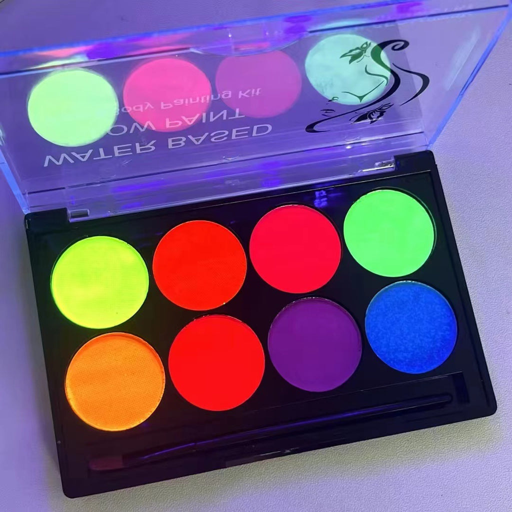 Water Soluble Face and Body Paint Kit for Halloween Cosplay Makeup