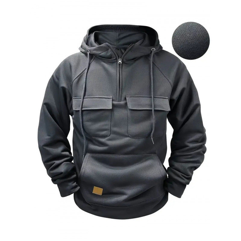 Men's cotton hoodie teemdrop