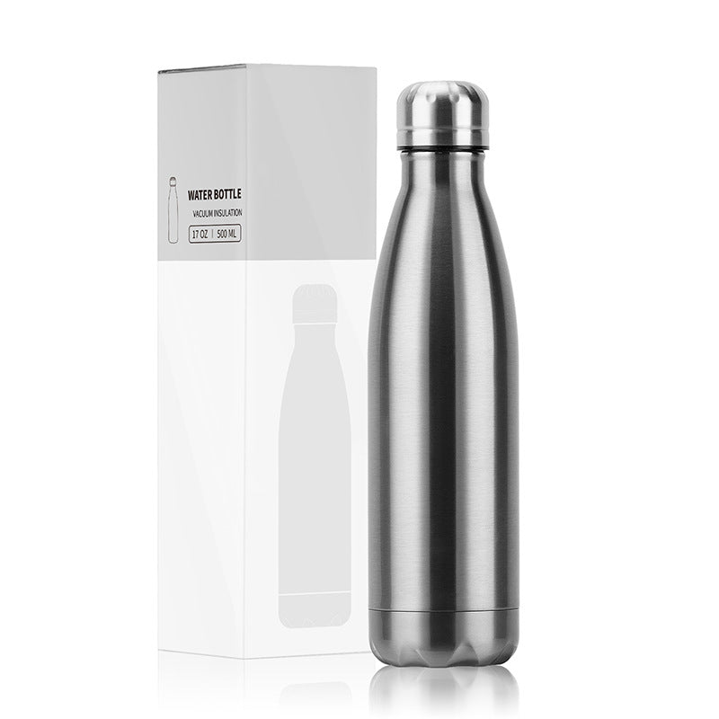 304 stainless steel vacuum insulated portable water bottle