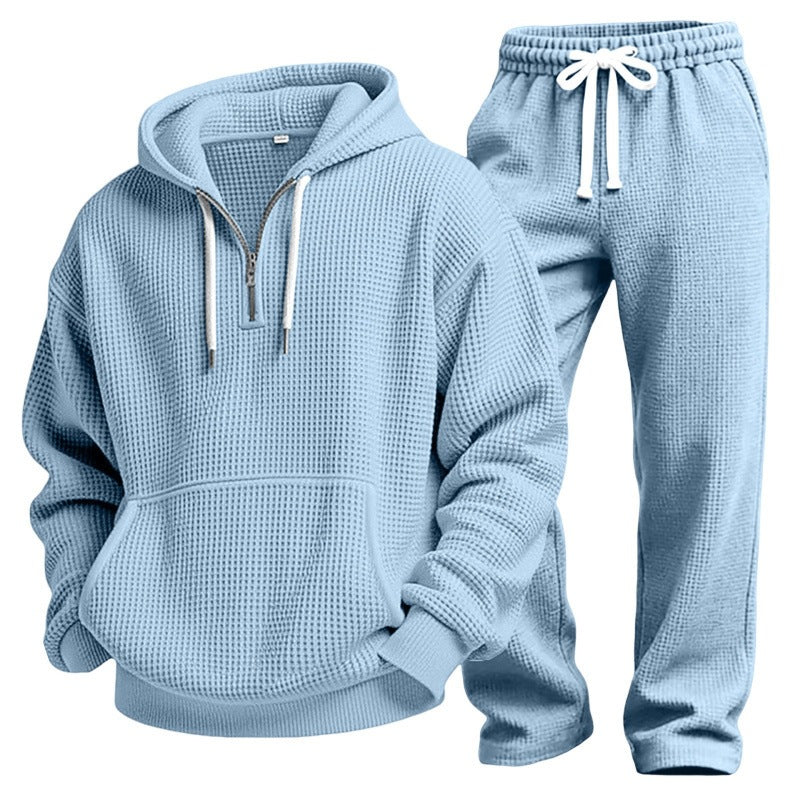 Long-Sleeve Trousers Two-Piece Set teemdrop