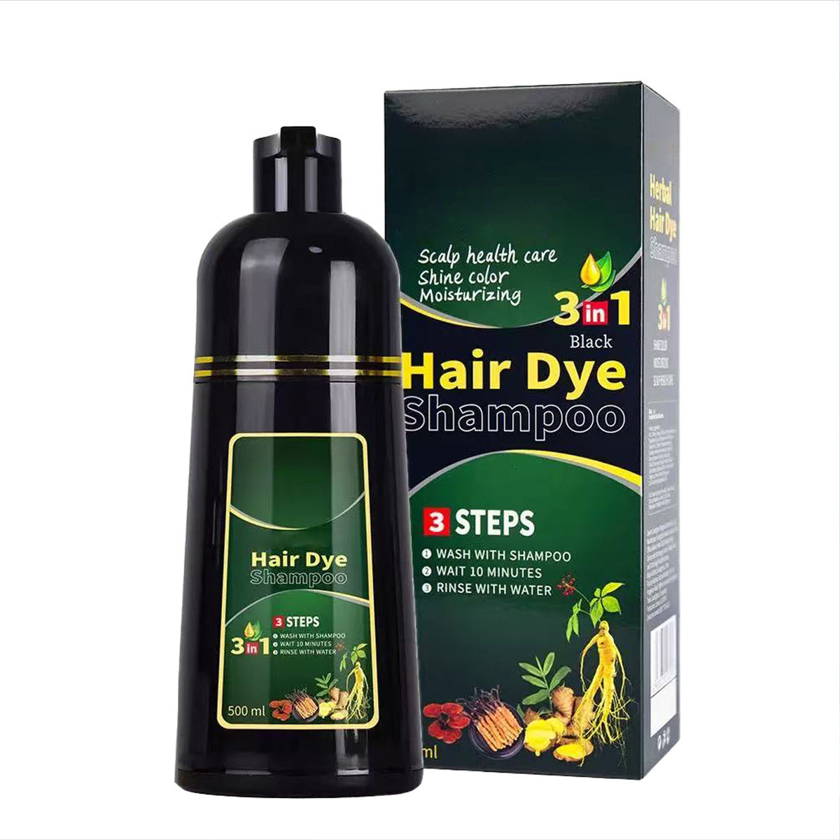 Plant Bubble Hair Dye