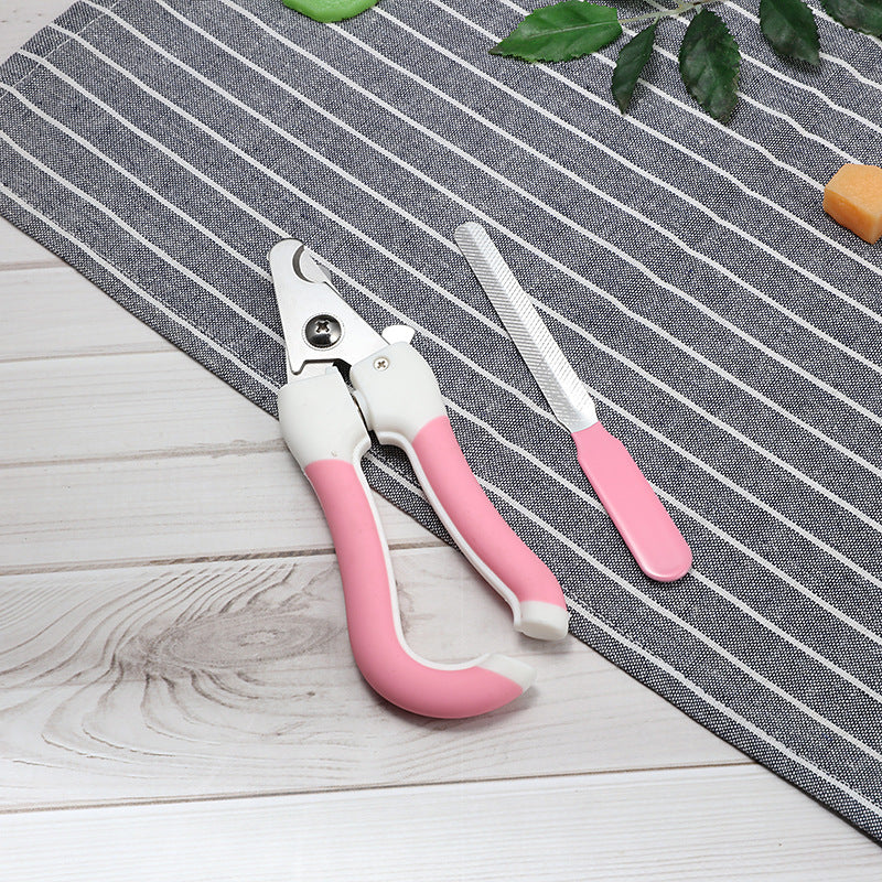 Pet Nail Clipper Stainless Steel Blade with Safety Guard