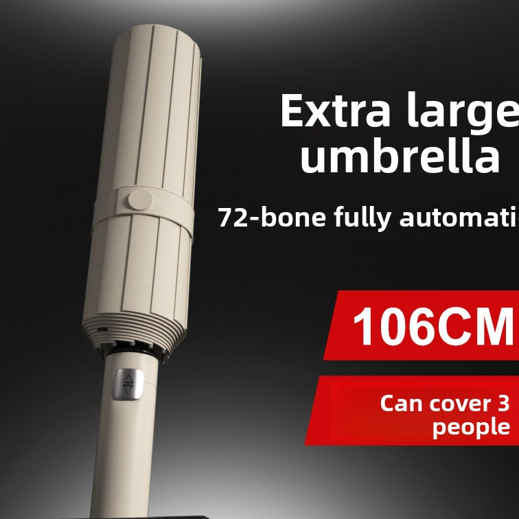 Automatic Folding Umbrella with Sun Rain Protection