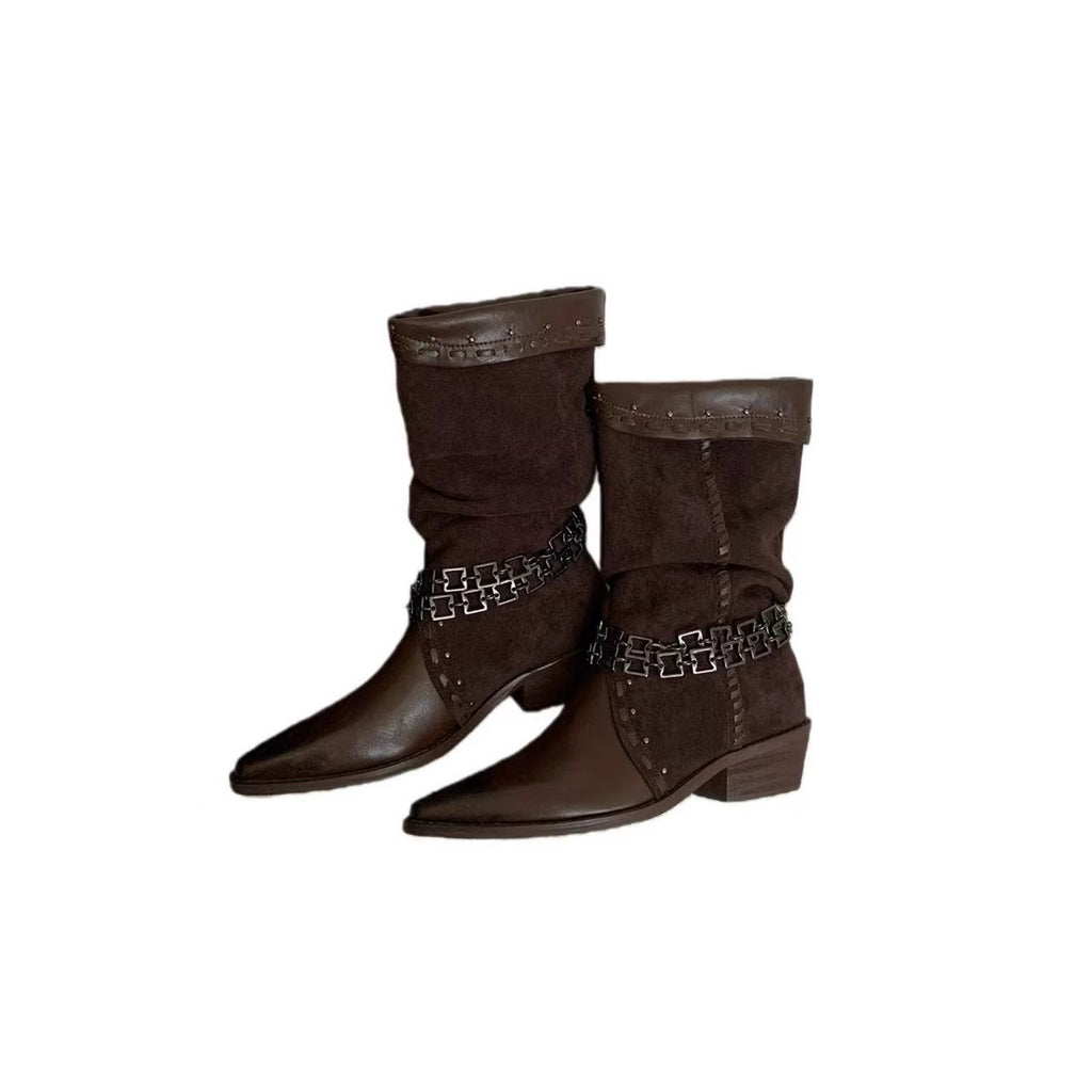 Women Suede Boots