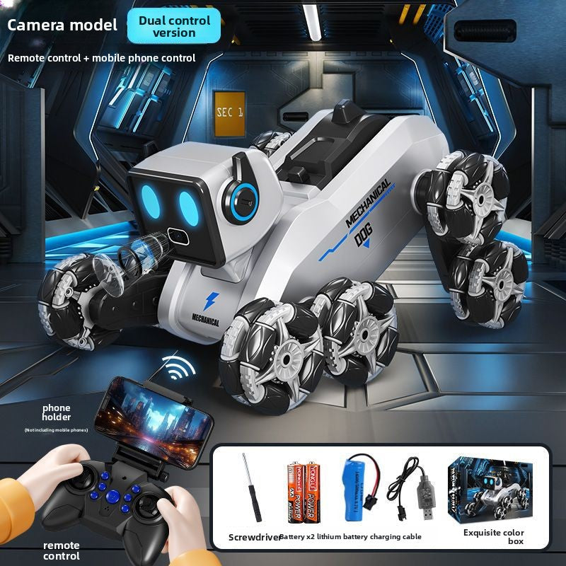 Intelligent remote-controlled robot dog
