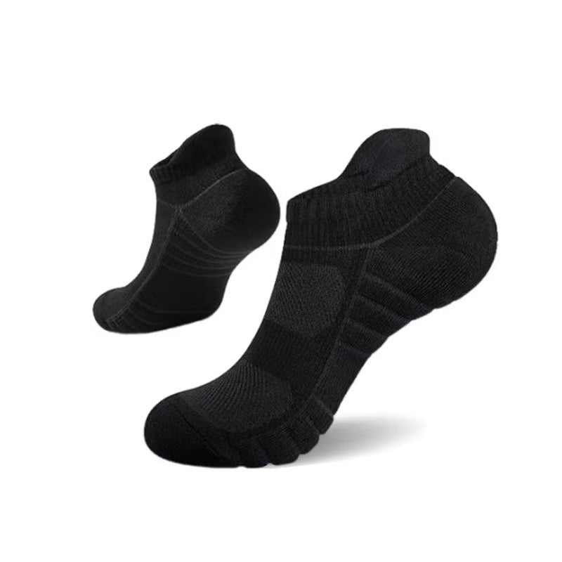 Shock-absorbing high-top sports socks teemdrop
