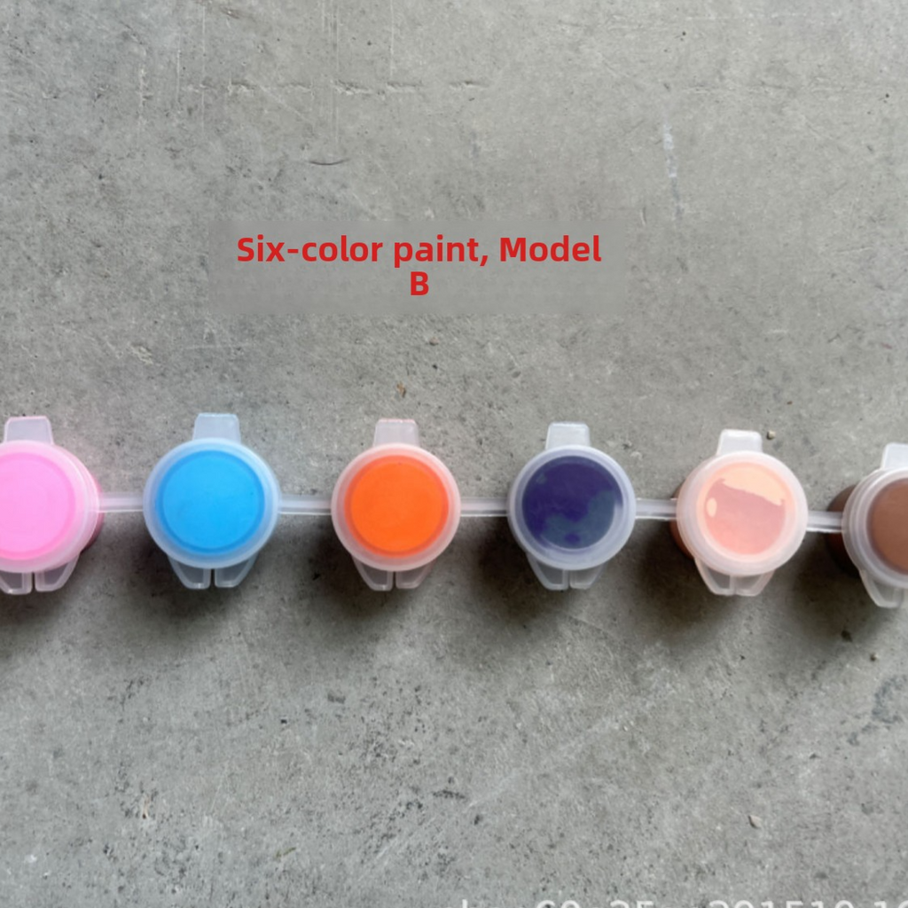 Portable Acrylic Paint Strip Set